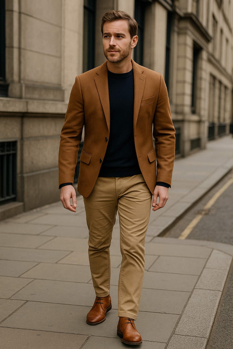 Londrina Comfort Tan Chukka Boots Anatomic Shoes