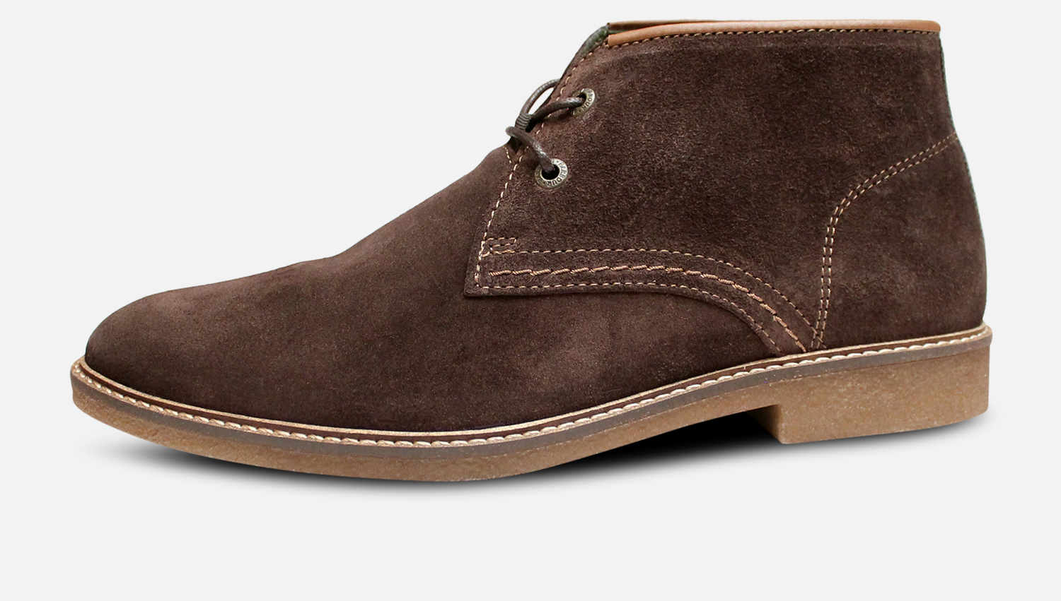 Barbour Kalahari 3 Mens Lace Up Boots in Brown Suede