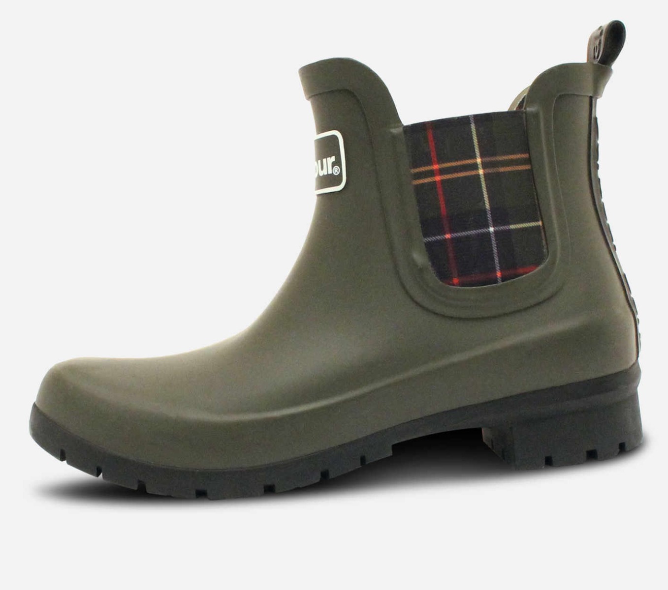 Barbour Olive Green Kingham II Chelsea Welly Boots