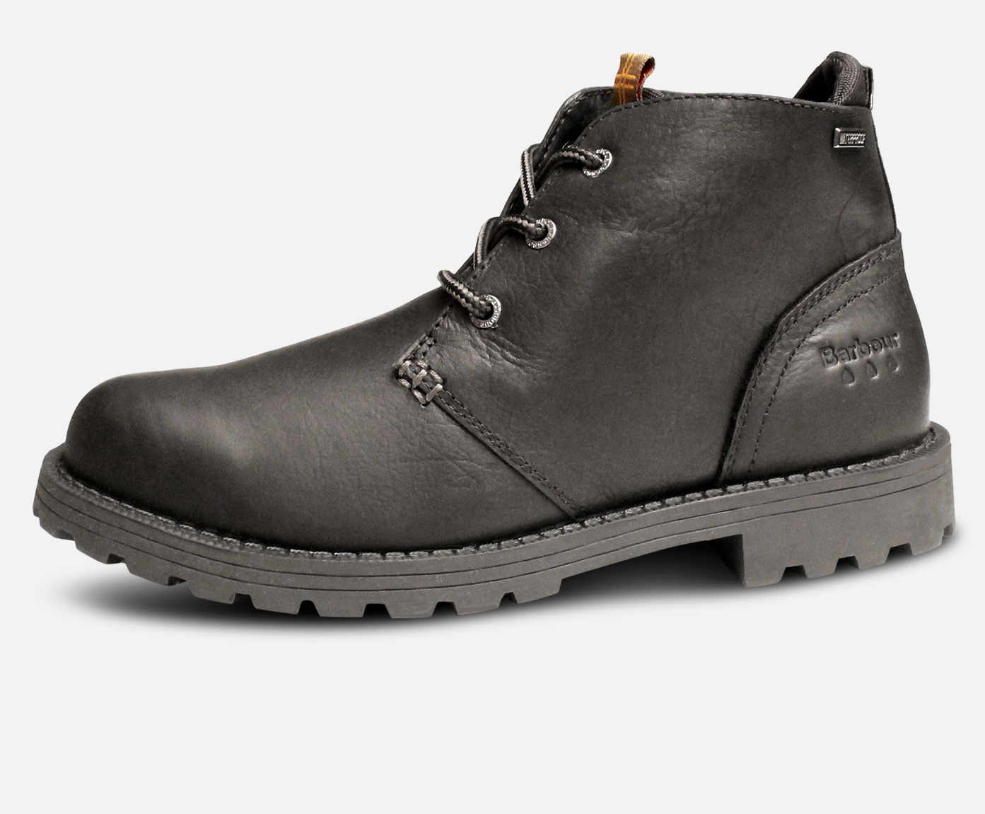 Barbour Black Designer Pennine II Weatherproof Walking Boots