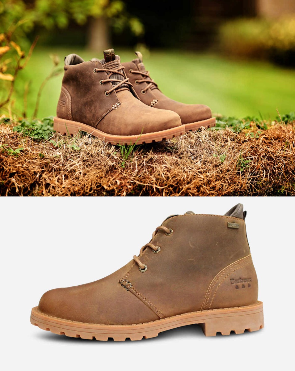 Barbour Pennine II Weatherproof Walking Boot in Waxy Brown