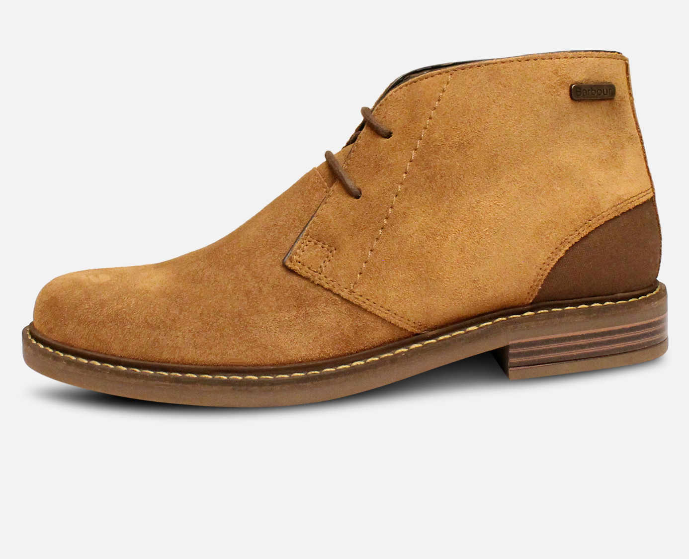 Barbour Ginger Suede Readhead Lace Up Chukka Boots