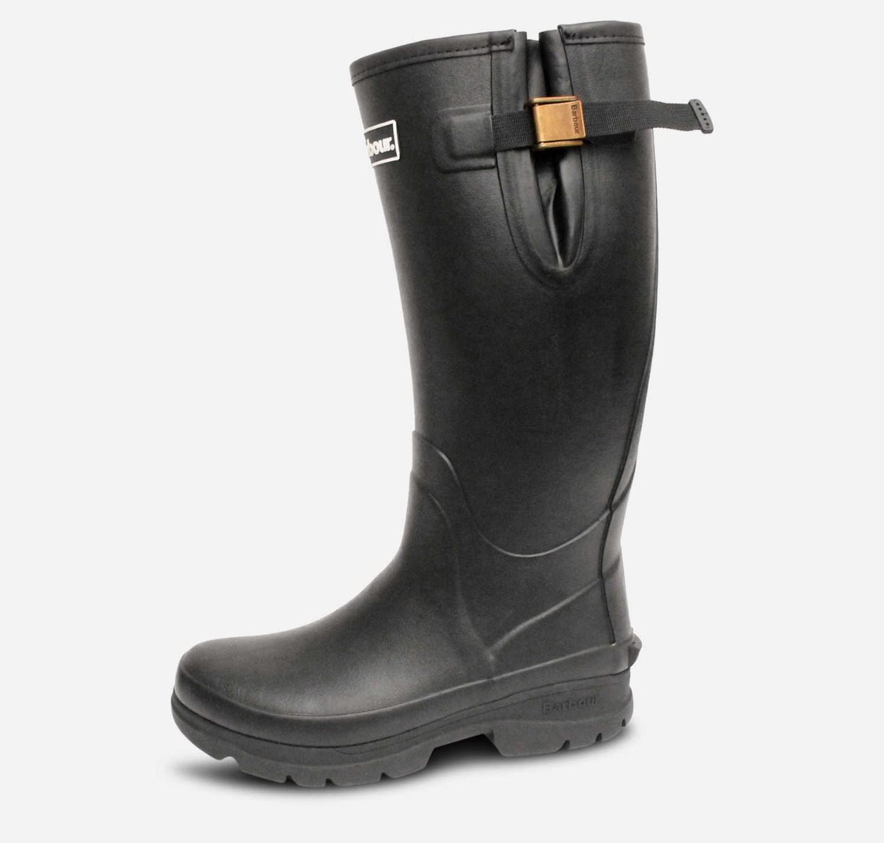 Barbour Mens Tempest Black Premium Wellington Boot