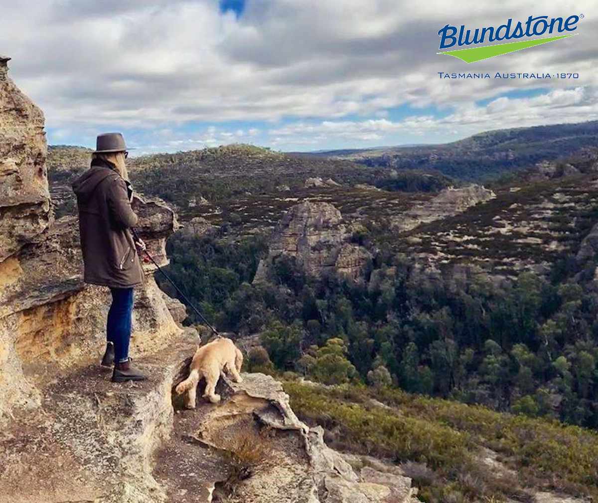 Womens Blundstone 062 Stout Brown Ankle Chelsea Boots