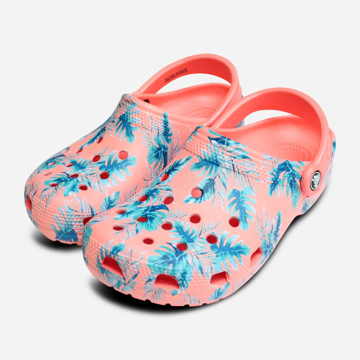Tropical Pink Classic Clogs by Crocs Shoes display picture 1