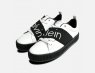 White with Black Calvin Klein Ladies Antonia Trainer