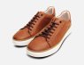 Anatomic Comfort Lace Up Training Shoes in Light Brown Leather