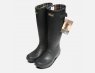 Barbour Mens Bede Black Waterproof Wellington Boots