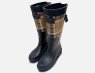 Barbour Dena II Designer Wellies in Dark Navy Blue