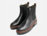 Barbour Designer Ladies Slip On Chelsea Boots in Black