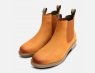 Barbour Light Tan Farsley Mens Slip On Chelsea Boot