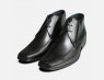 Exceed Black Polished Mens Chukka Boots