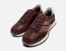 Bugatti Designer Mens Brown Suede Leather Training Shoes
