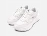 All White Leather Calvin Klein Womens Designer Chunky Trainers