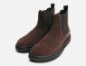 Calvin Klein Premium Brown Suede Mens Chelsea Boots