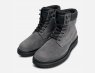 Calvin Klein Grey Suede Mens Luxury Hiking Boots