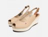 Tommy Hilfiger Elba Desert Sand Wedge Sandals