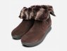 Brown Suede Waterproof Gore Tex Womens Fur Zip Boot