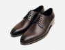 John White Formal Dark Brown Mens Lace Up Shoes