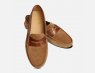 Honey Brown Suede Italian Arthur Knight Moccasins