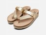 Mephisto Womens Gold Mix Designer Helen Sandals 