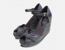 Metallic Navy Blue Tommy Hilfiger Elena Platform Sandal