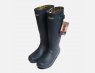 Barbour Mens Navy Blue Waterproof Rubber Wellington Boots