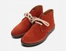 Rust Suede Designer Womens Desert Boot Made in Italy