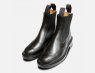 Black Brogue Ladies Chelsea Boots Silvia Trickers