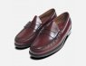 Classic Mens Burgundy Wine Larson Penny Loafers GH Bass Weejuns