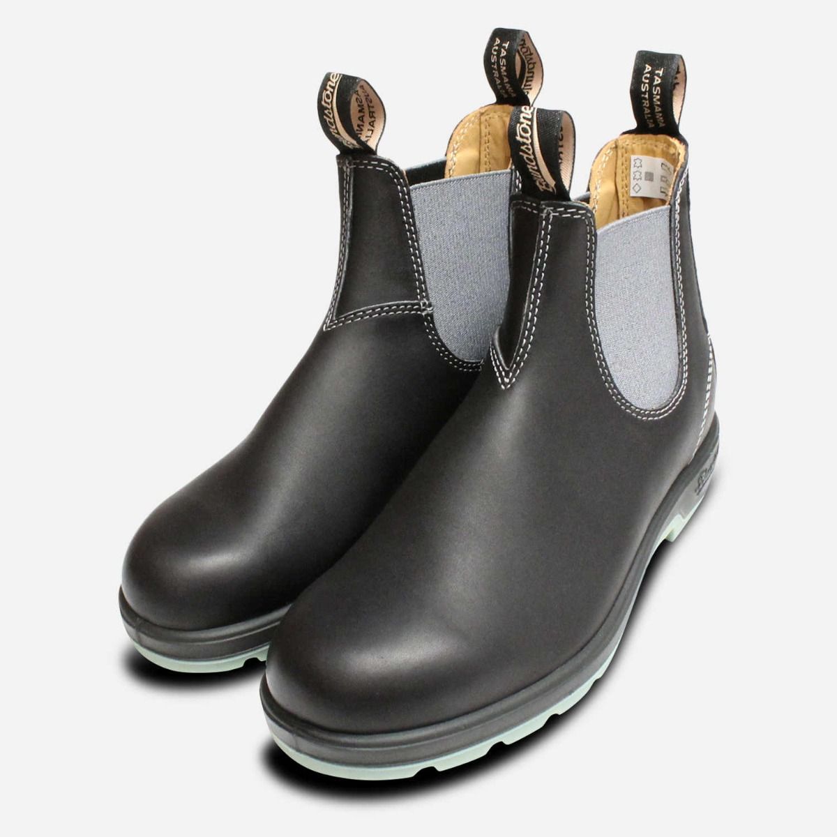 Blundstone Men\'s Gray and Beige Chelsea Boots Blundstone Gray Boots for Men for Sale | Shop New & Used  main image 3