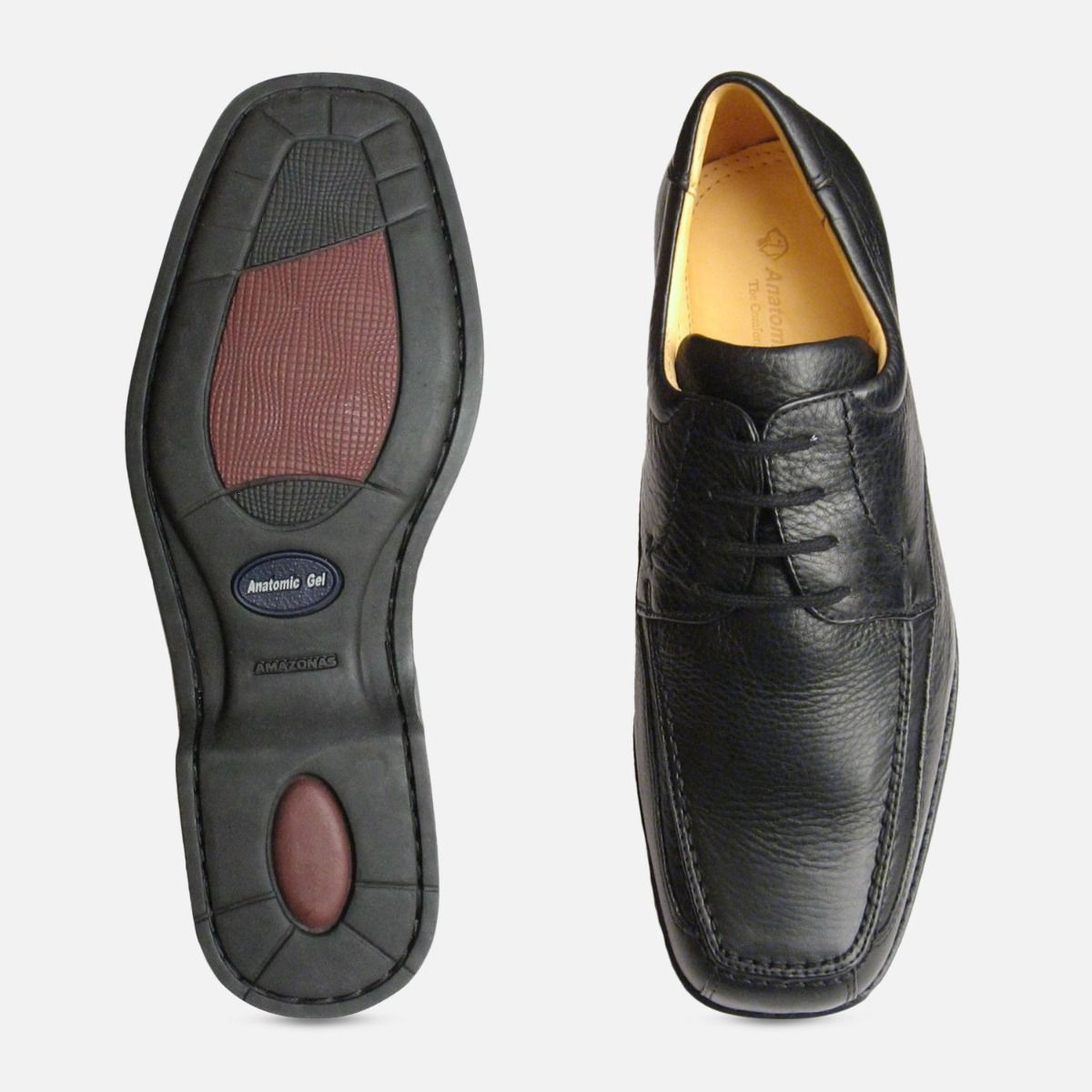 Anatomic Shoes Goias 2 Black Comfort Lace