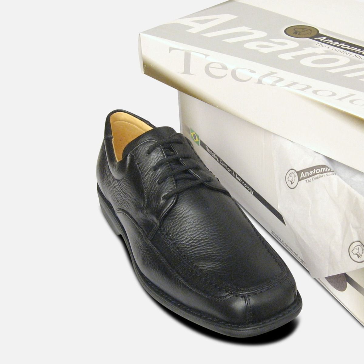 Anatomic Shoes Goias 2 Black Comfort Lace