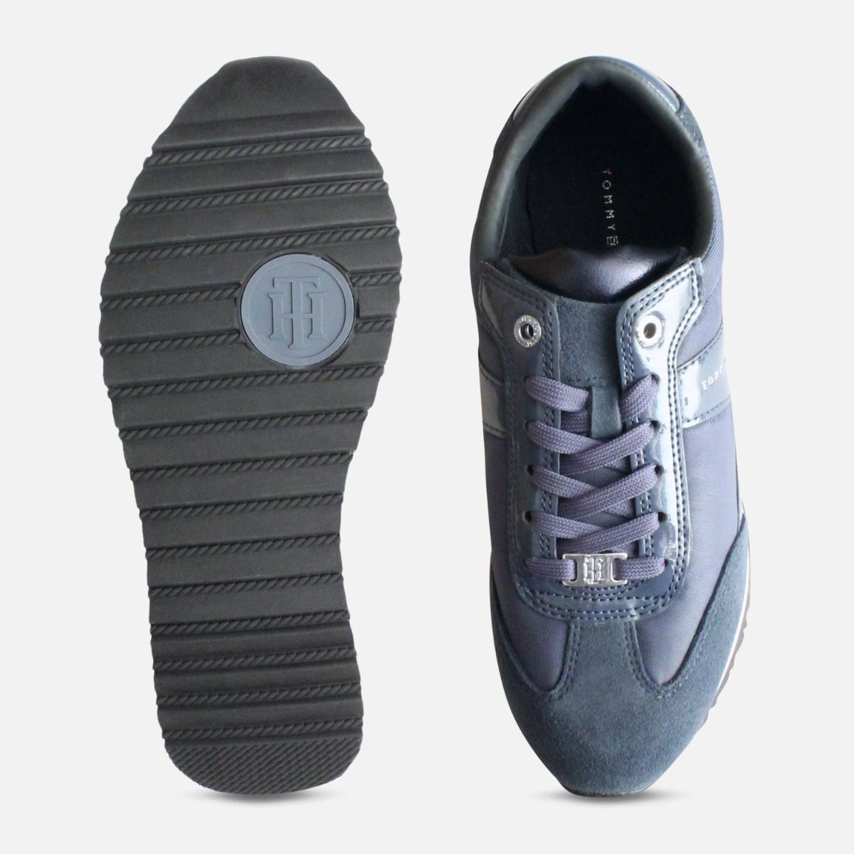 Tommy Hilfiger Angel Indigo Blue Designer Trainers