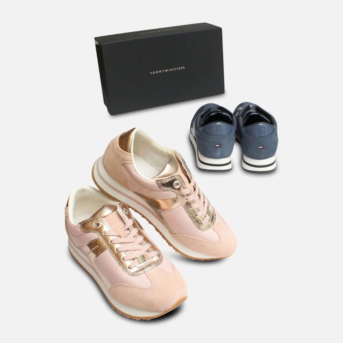 Tommy Hilfiger Angel Indigo Blue Designer Trainers