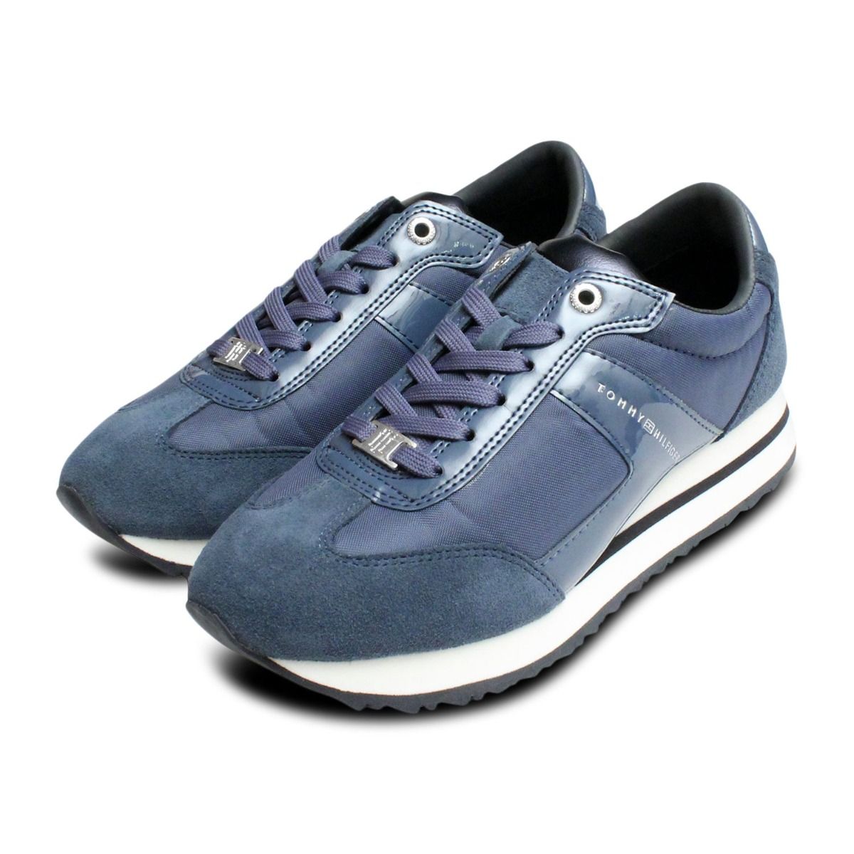 Tommy Hilfiger Angel Indigo Blue Designer Trainers display picture 3