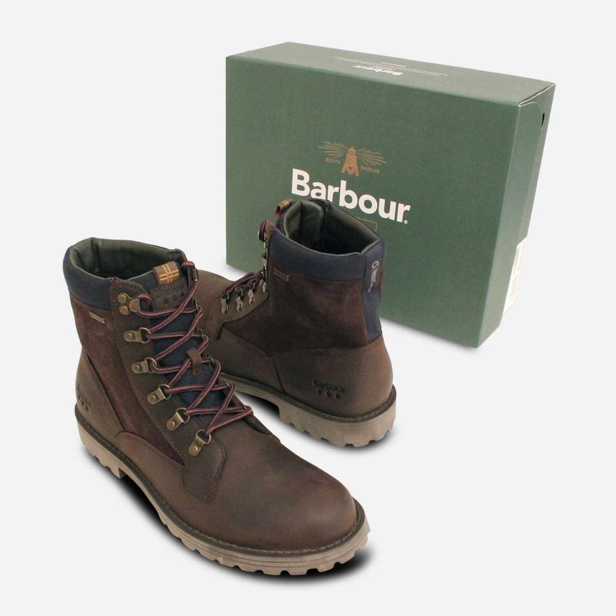 Barbour Chiltern II Dark Brown Waterproof Walking Boots