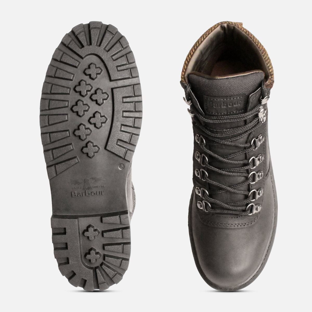 Barbour Designer Womens Black Waterproof Walking Boots