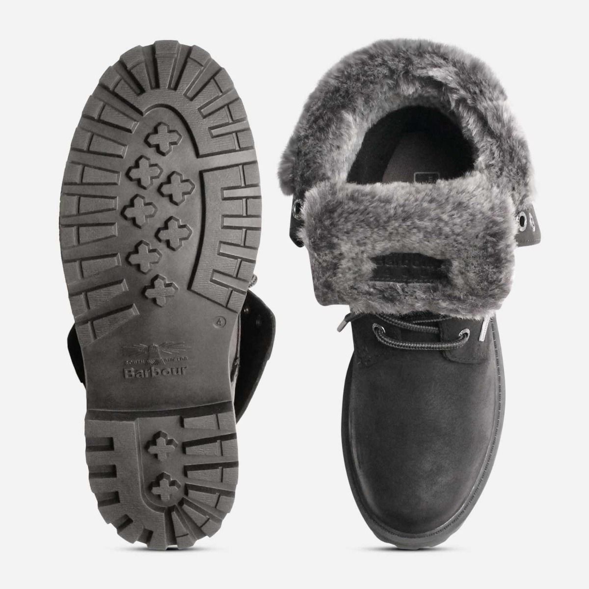 Barbour Warm Lined Waterproof Hamsterly II Black Boots