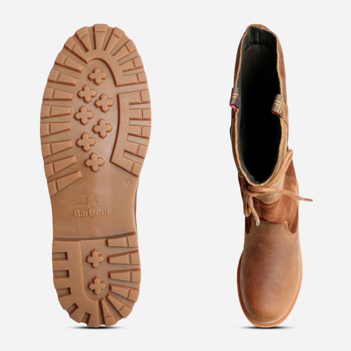 Barbour Waxy Brown Weatherproof Ingleton Long Boots