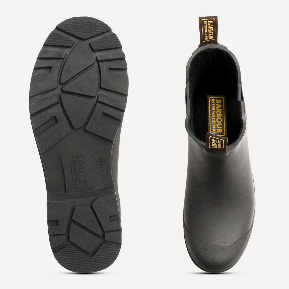 Barbour International Ladies Black Storm Wellies