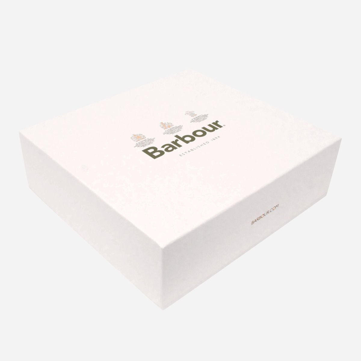 Barbour Ladies Hessian Brown Beanie & Wool Scarf Gift Set