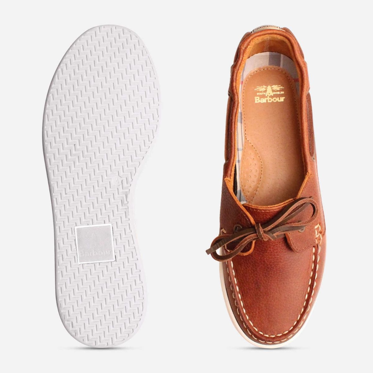 Barbour Miranda II Luxury Brown Designer Boat Shoes