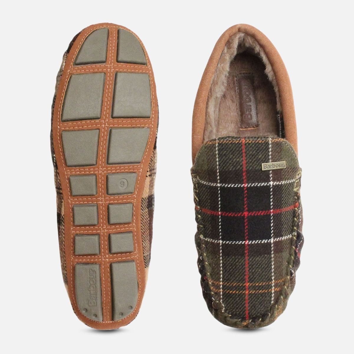 Barbour Monty Thinsulate Classic Tartan Slippers