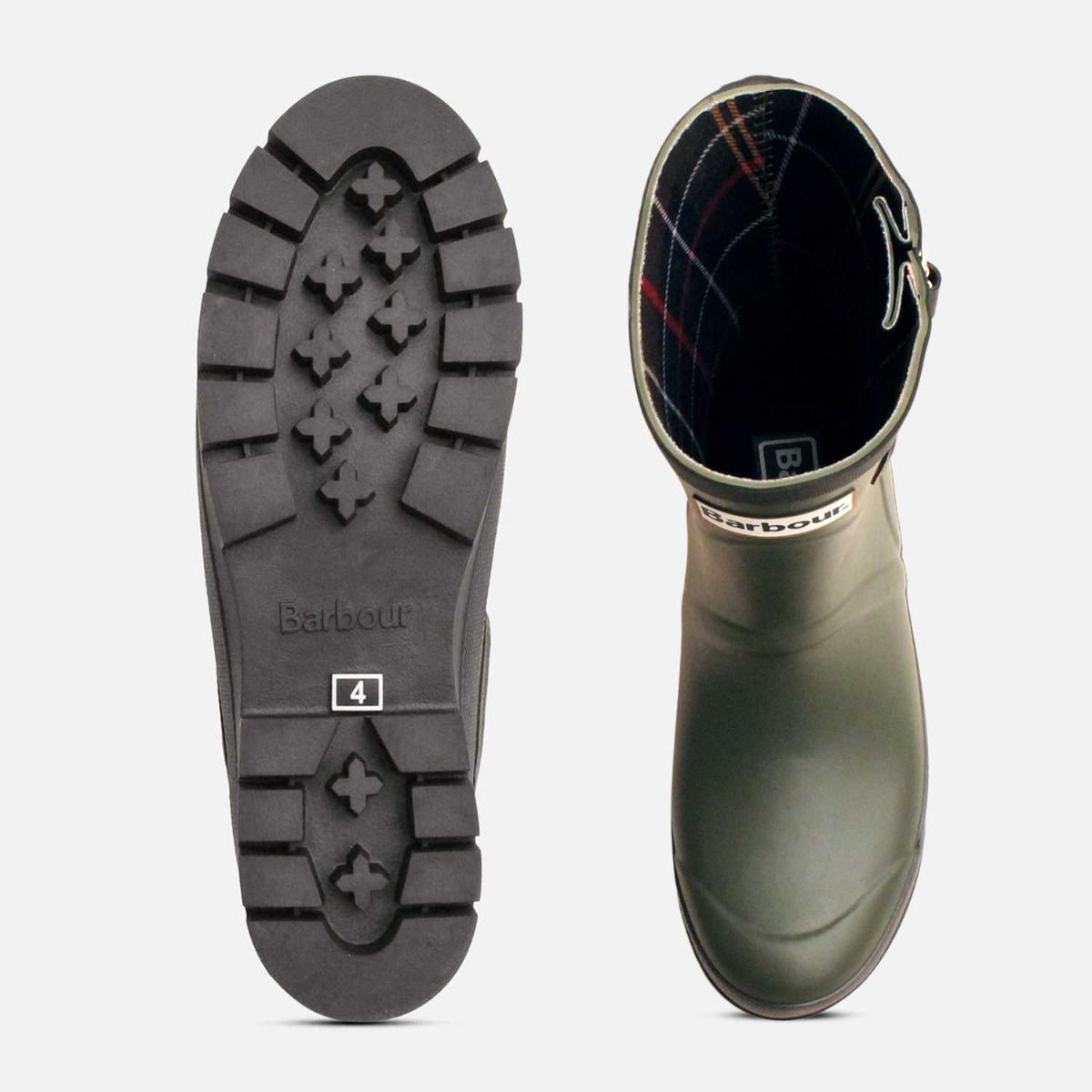 Barbour Raelynn II Olive Waterproof Buckle Boot Wellies