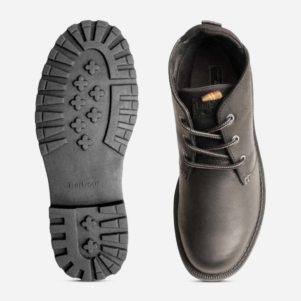 Barbour Black Designer Pennine II Weatherproof Walking Boots