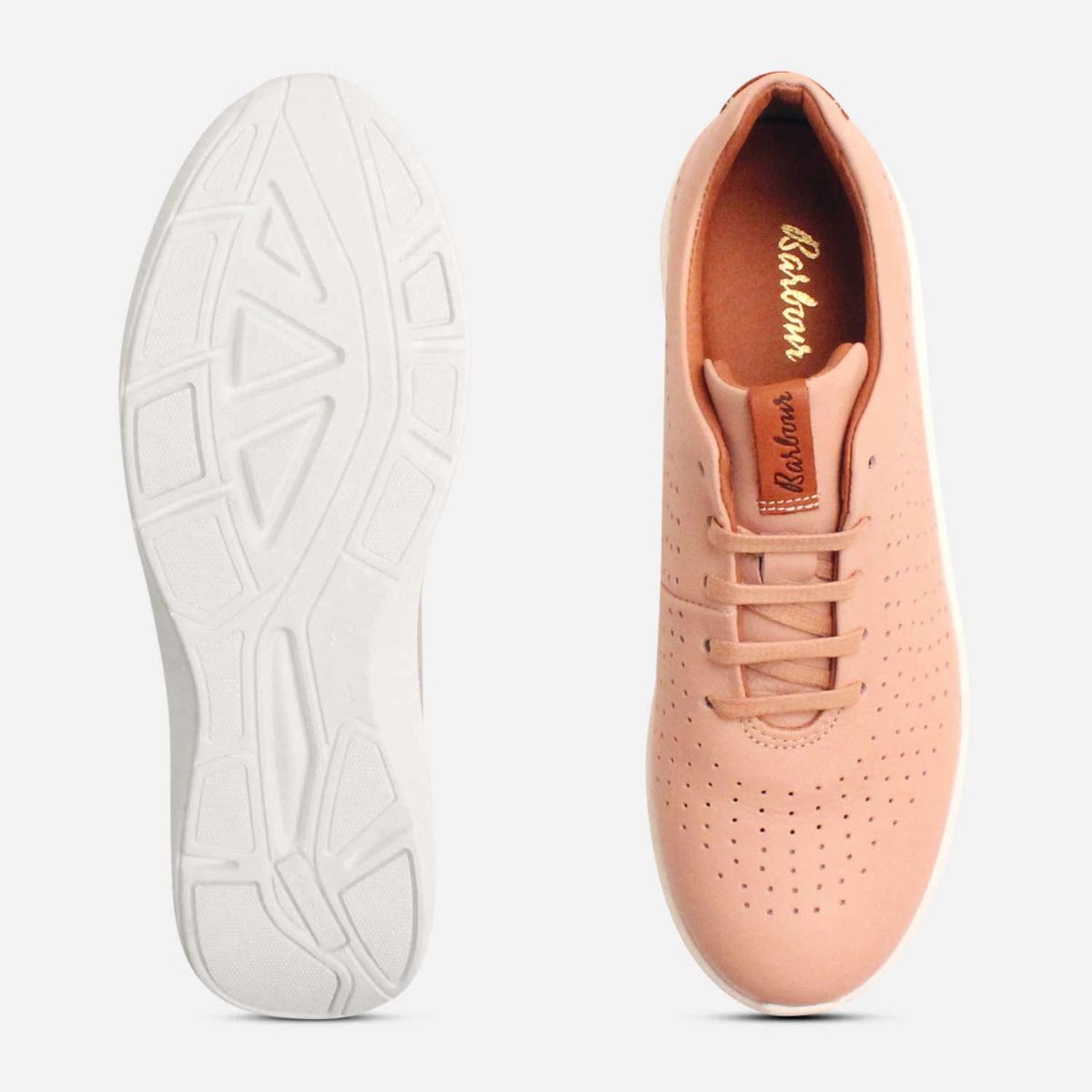 Barbour Pink Kelly II Womens Designer Training Shoes