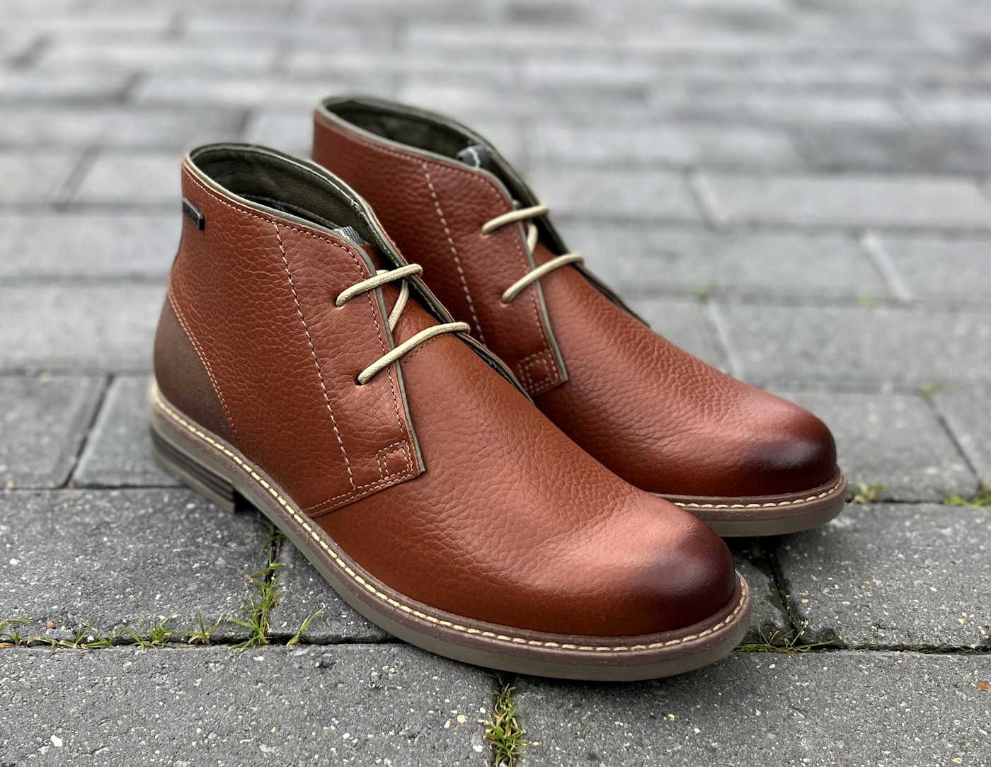 Barbour Readhead Redhead Waxy Leather Chukka Boots Men\'s Brown US Size 11.5 Barbour Readhead Redhead Waxy Leather Chukka Boots Men main image 2