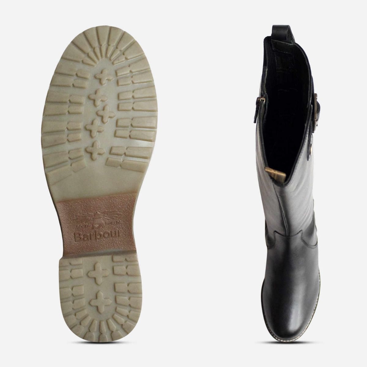 Barbour Black Rebecca II Riding Style Long Boots