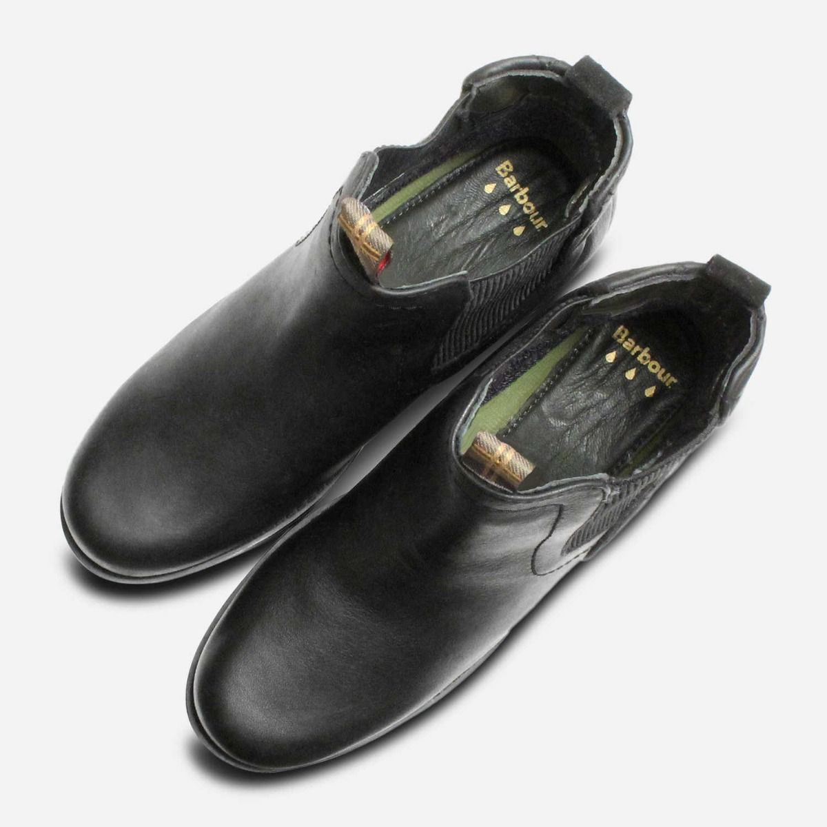 Barbour Weatherproof Black Ladies Rimini Chelsea Boots
